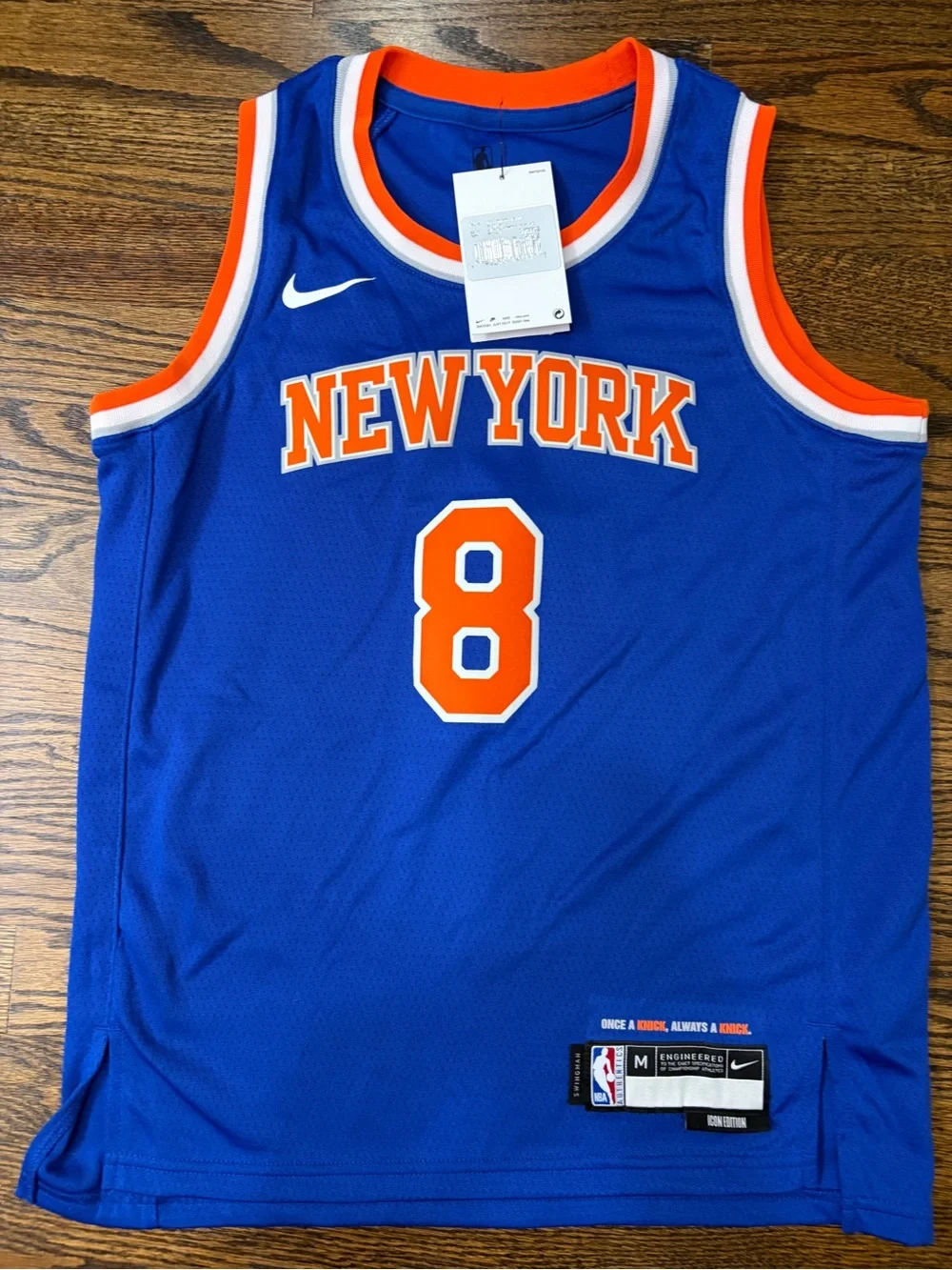 Nike OG Anunoby Knicks Jersey Youth M 10/12 NWT Swingman